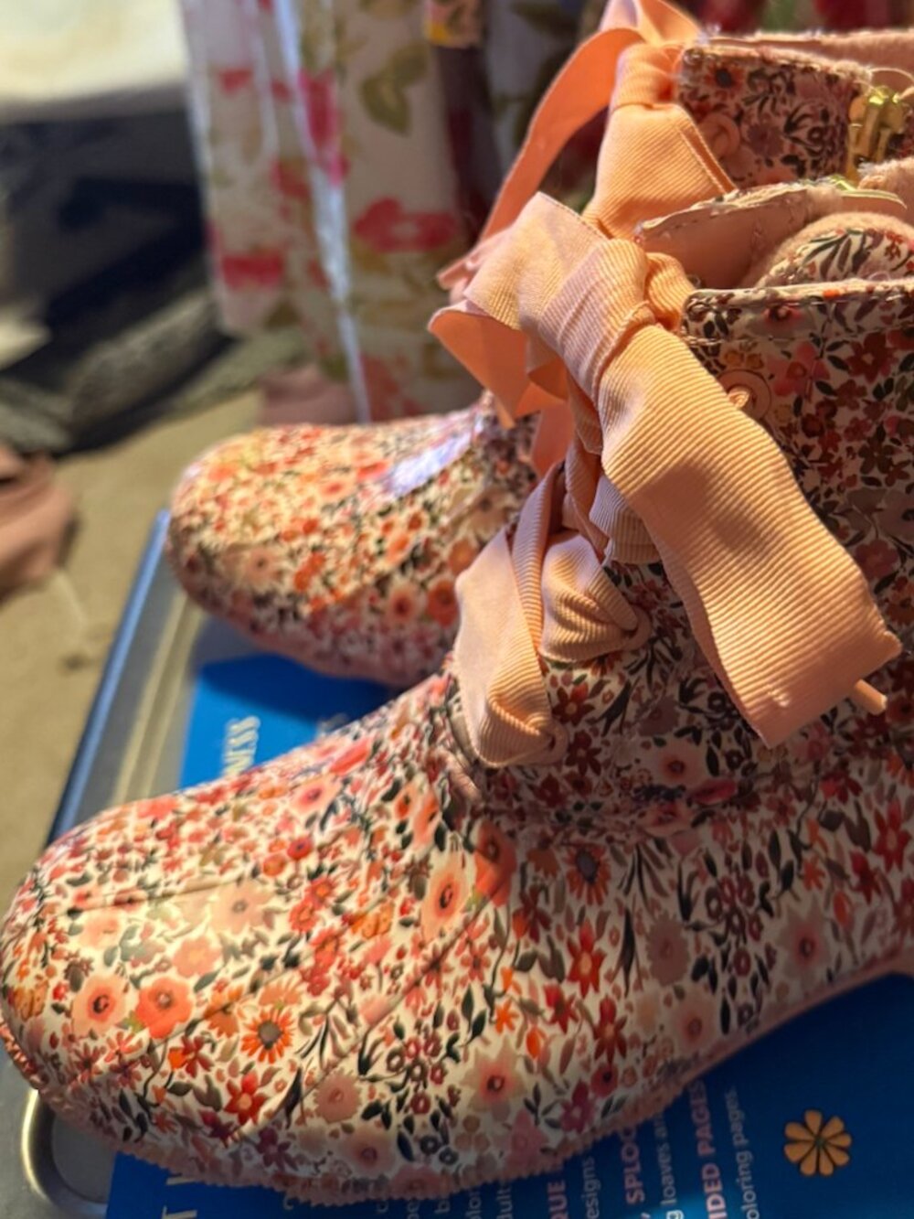 Sperry Saltwater Floral Duck Boot